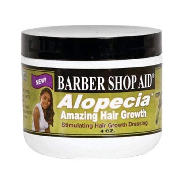 Barber Shop Aid Alopecia Hair Dressing 4 oz. (Pack of 2)