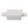 CNBTR Plastic Underwater Junction Box Universal Electrical Project Enclosure White