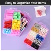 Segbeauty Transparent Storage Box, 26 x 17 x 18 cm,