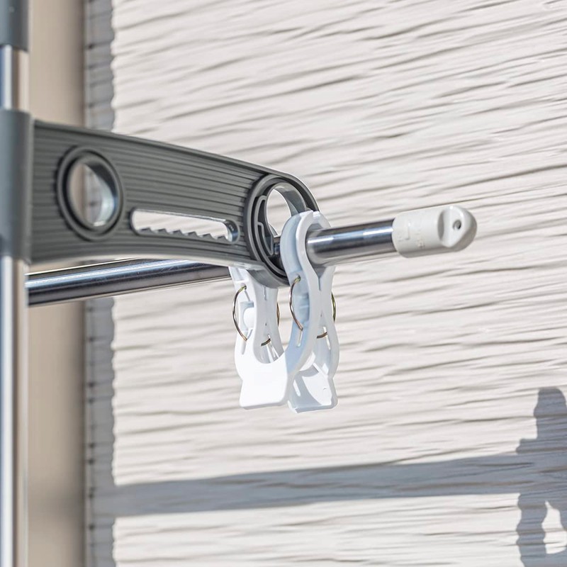 Sekisuijushishoji Sekisui Rod Stop, White, Pack of 2