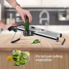 Masthome Mandoline Food Slicer Adjustable Thickness for Cheese Fruits Vegetables