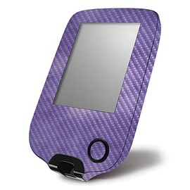 MightySkins Carbon Fiber Skin for Abbott Freestyle Libre 1 & 2 - Purple Airbrush | Protective, Durable Textured Carbon Fiber Finish | Easy to Apply, Remove, and Change Styles | Made in The USA