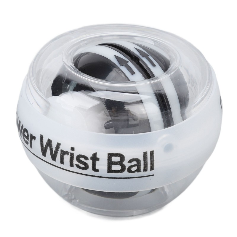 White Wrist Trainer Ball Auto Start Wrist Strengthener Gyroscopic Forearm