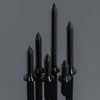 #12 x 1-1/4" Flat Head Wood Screws (50 pcs), 18-8