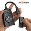 Link2Home Outdoor Weatherproof Wireless Remote Control Double Outlets, Dusk to