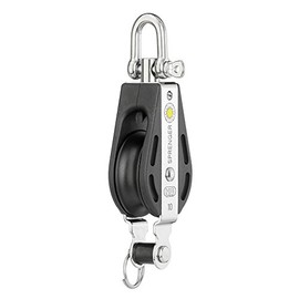 Sprenger S-Block 1 Sheave Becket Swivel, GRÖSSE IN MM:10 mm