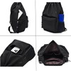 LOKAPEGY Drawstring Drawstring Backpack for Women, Waterproof Drawstring Gym Bag