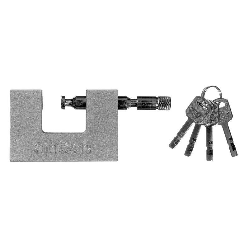 Amtech T1679 90mm Steel Shutter Padlock
