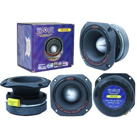 Absolute USA PBT43B 4-Inch Titanium Bullet High Compression Tweeter with 11 Oz Ferrite Magnet