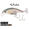 FISHN Grumpy Puncher Wobbler, Floating, Weight: 11.8 g, Length: 8.5