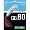YONEX BG 80 Badminton Rope Neon Pink