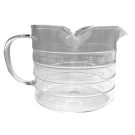 Dozenegg Triple Pour Measuring Cup Glass 16 ounce