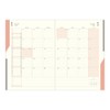 Midori Double Schedule Notebook 2026 B6 Monthly Black 22381006 (Starts