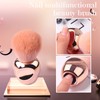 Nail Dust Brushes, 2pcs Nail Dust Cleaner Brush Exquisite Mellow