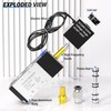 TAILONZ PNEUMATIC 1/8 Inch BSP Solenoid Valve 220V Single Coil