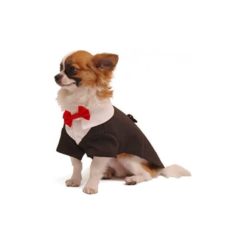 Pooch Outfitters PRRT-S Ruff Tux Dog Tuxedo, S
