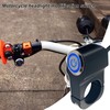 Handlebar Switches | Button Control Turn/Off | Waterproof Handlebar Mount,