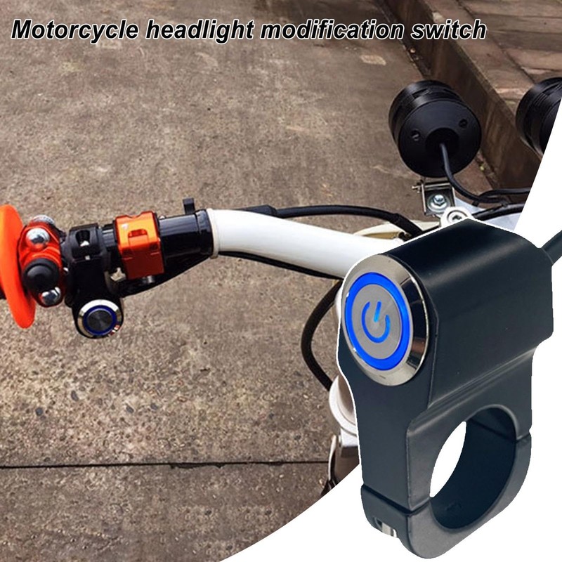 Handlebar Switches | Button Control Turn/Off | Waterproof Handlebar Mount,