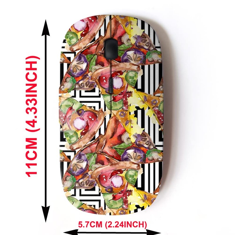 2.4G Wireless Mouse with Cute Pattern Design for All Laptops