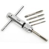 LEAUNGYOO Tap Handle, Screw Tap, Ratchet, Tap Holder, T-shaped Handle,