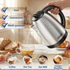 DEZIN Electric Kettle Upgraded, BPA Free 2L Stainless Steel Tea
