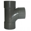FLOPLAST Solvent Grey 32mm (36mm) Waste Swept Tee