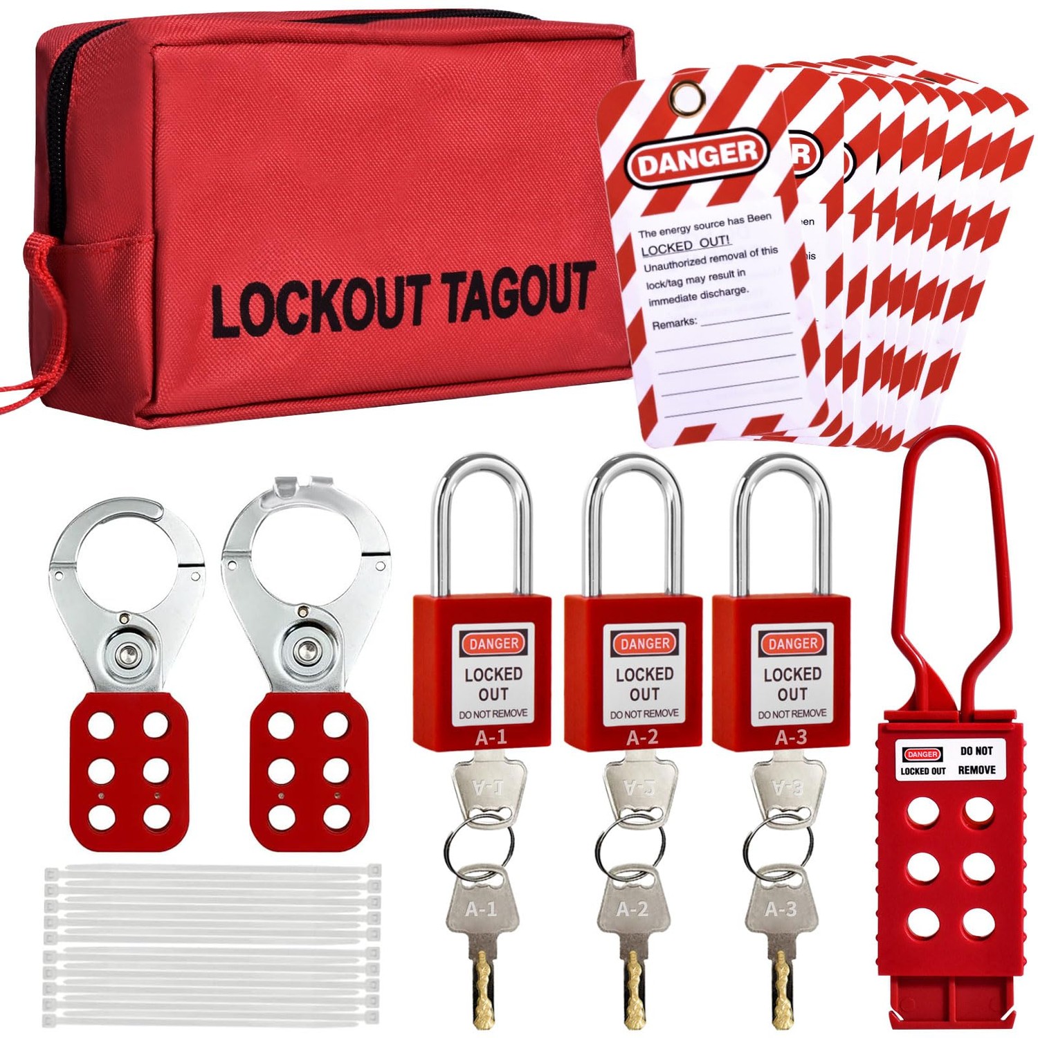 Lockout Tagout Kit,Lock Out Tag Out Kits Electrical,Lock Out Tag Out ...