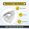 SYudwen Front Left Driver Side Door Handle Lock Bezel Cap