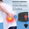 Cinturón de apoyo lumbar ajustable para hombres y mujeres, soporte
