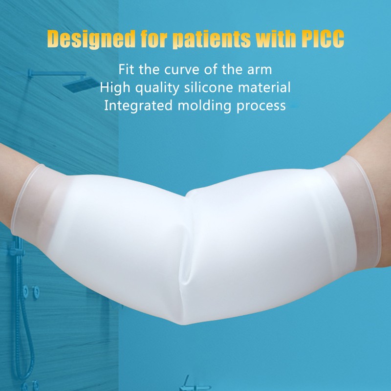PICC Line Shower Cover Professional Waterproof Reusable Silicone PICC Line