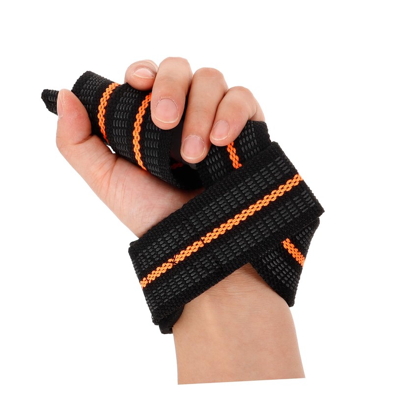 CORHAD 2pcs Weight Lifting Wrist Straps Durable Gym Straps for