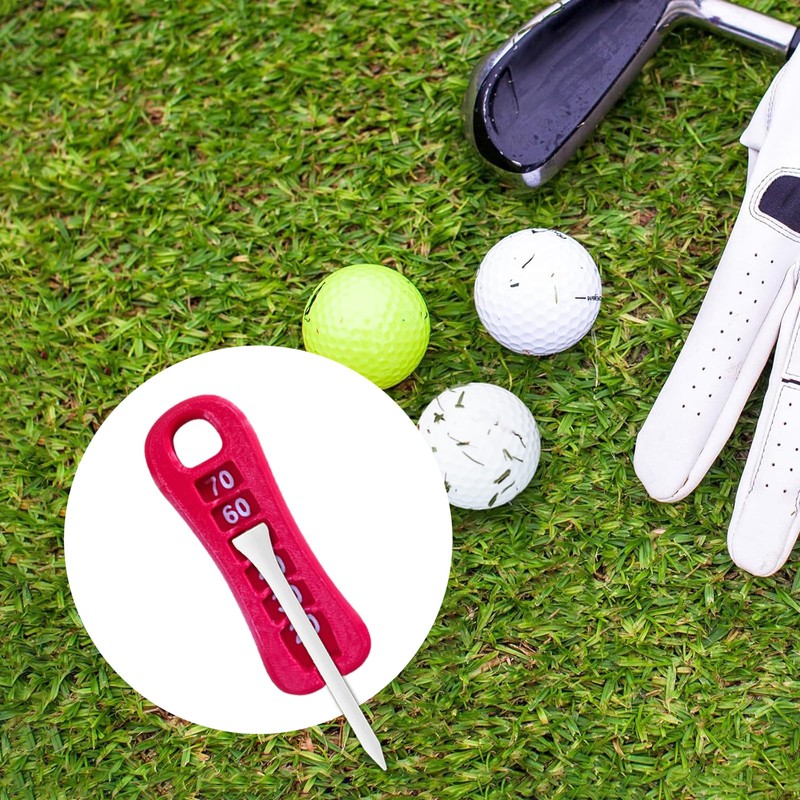 K TOMOTO Golf Tee Height Tool, Precision Golf Tee Elevator