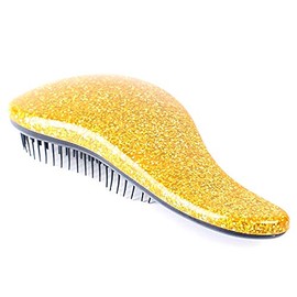 Inception Pro Infinite - Hair Brush - Detangling - Travel - Glitter - Fashion - Portable - Gold Colour - Original Gift Idea
