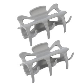 ZJchao 2PCS Heat- Ceramic Clips for Curler Claw Replacement, Thermal Insulation Section Clips for Women/Girls Styling