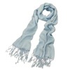 Solid Color Soft Viscose Stardust Scarf with Glitter Threads, Light