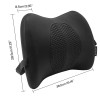 AUTOXBERT TPE Gel +Memory Foam Car Seat Back Support Breathable