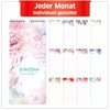Primus Print Birthday Calendar - Year-Independent Everlasting Birthday Planner Birthday