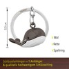 Troika Key Ring, Jackpot TR-KR18-17/GM, Silver