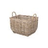 Kouboo Kobo Wicker Basket, Gray-Brown