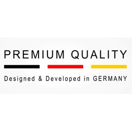 Gedotec 1 x door hinge, room door, drilling tape, rising door hinge variant 5450, stop: DIN left, load capacity up to 40 kg, made in Germany, nickel-plated metal hinge for interior doors and wooden doors