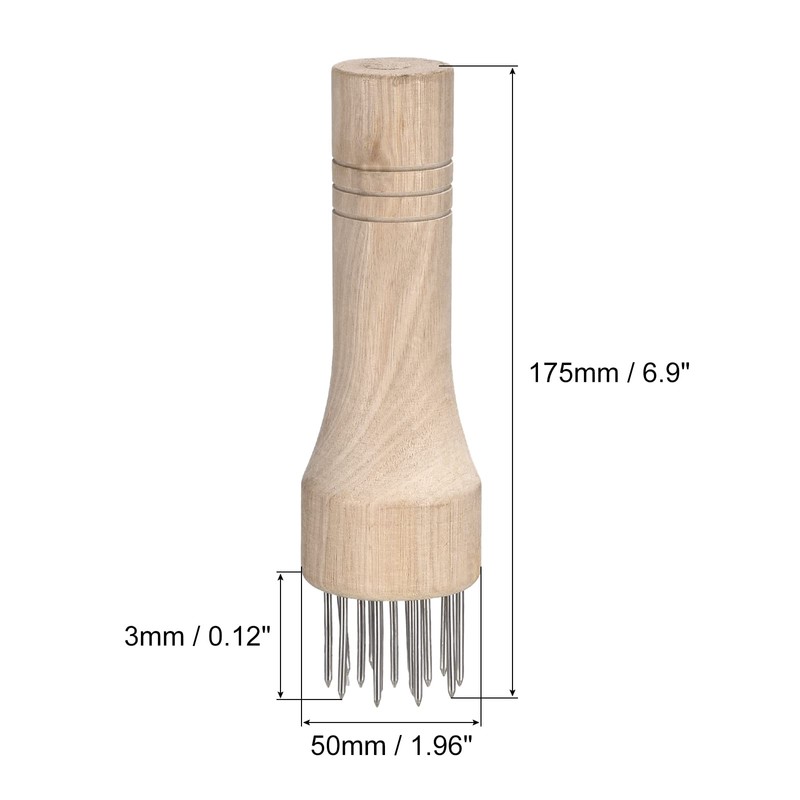 sourcing map Stainless Steel Meat Tenderizer, Meat Mallet Needle Nails