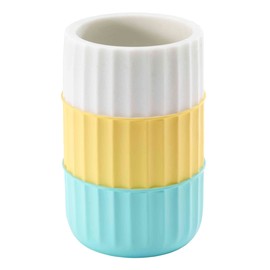 IZOD Bathroom Accessories Clubhouse Collection, Tumbler, Aqua