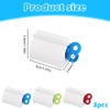 3 Pcs Plastic Toothpaste Tube Dispenser, Rolling Squeezer Stand for