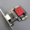 GLOTRENDS LE8111H Gigabit PCIe Ethernet Network Card, RTL8111H Chip, RJ45