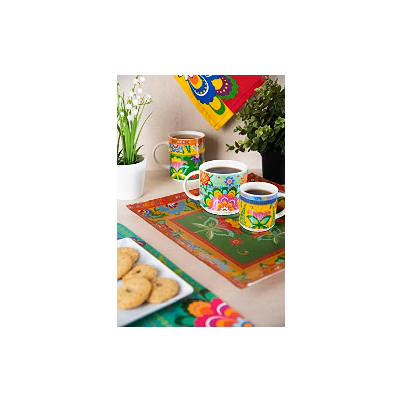 Excelsa Gipsy Soul Plate Tray Decorated