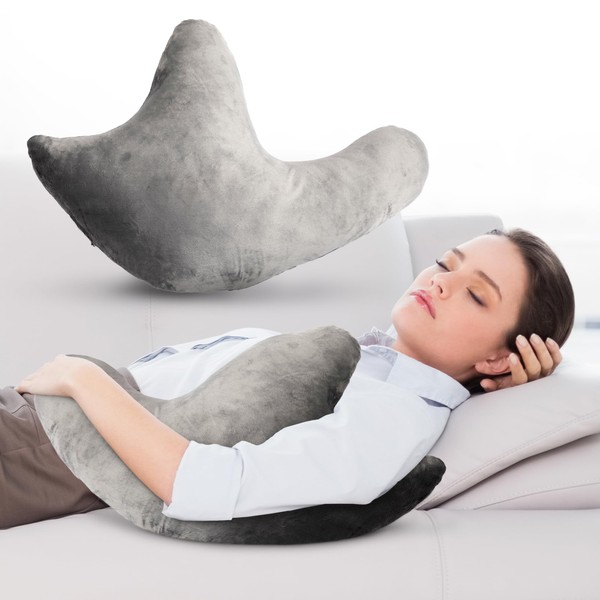 Cheer Collection Rotator Cuff Pillow (Gray) – Pillow for Rotator