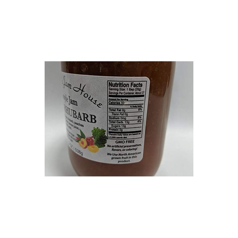 Grandma's Peach Rhubarb Jam