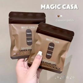 Set De Pintalabios En Cápsulas De 10 Colores, Mate Natural Y