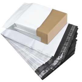 Poly Mailers 10X13 Inch, Self-Seal Shipping Bags for Small Business, 100 Pack Poly Mailers Shipping Envelopes Bags with Waterproof and Tear-Resistant, White