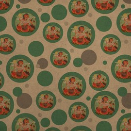 GRAPHICS & MORE Octopus and Pirate Booty Premium Kraft Gift Wrap Wrapping Paper Roll